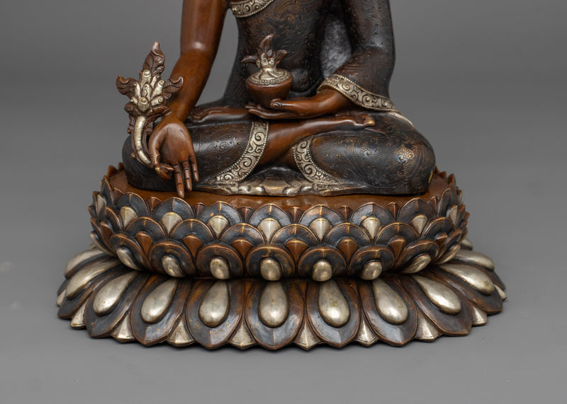 Spiritual Healing Medicine Buddha for Spiritual Well-Being | Peace and Protection Decor
