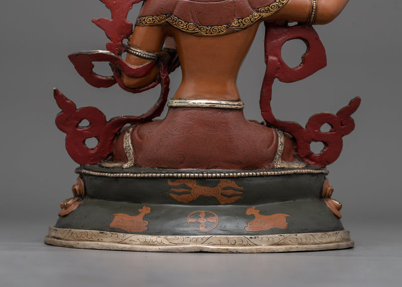 Manjushri Statue Zen Decor For Intellectual Clarity | Ideal for Spiritual Home Decor