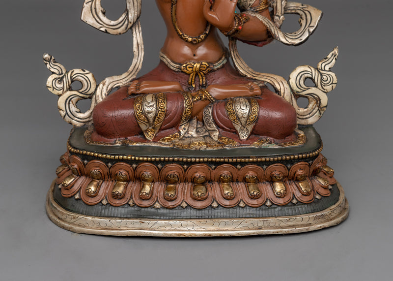 Manjushri Statue Zen Decor For Intellectual Clarity | Ideal for Spiritual Home Decor