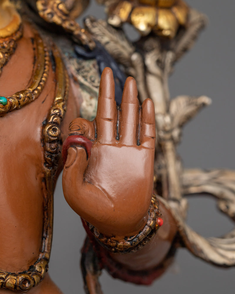 Manjushri Statue Zen Decor For Intellectual Clarity | Ideal for Spiritual Home Decor