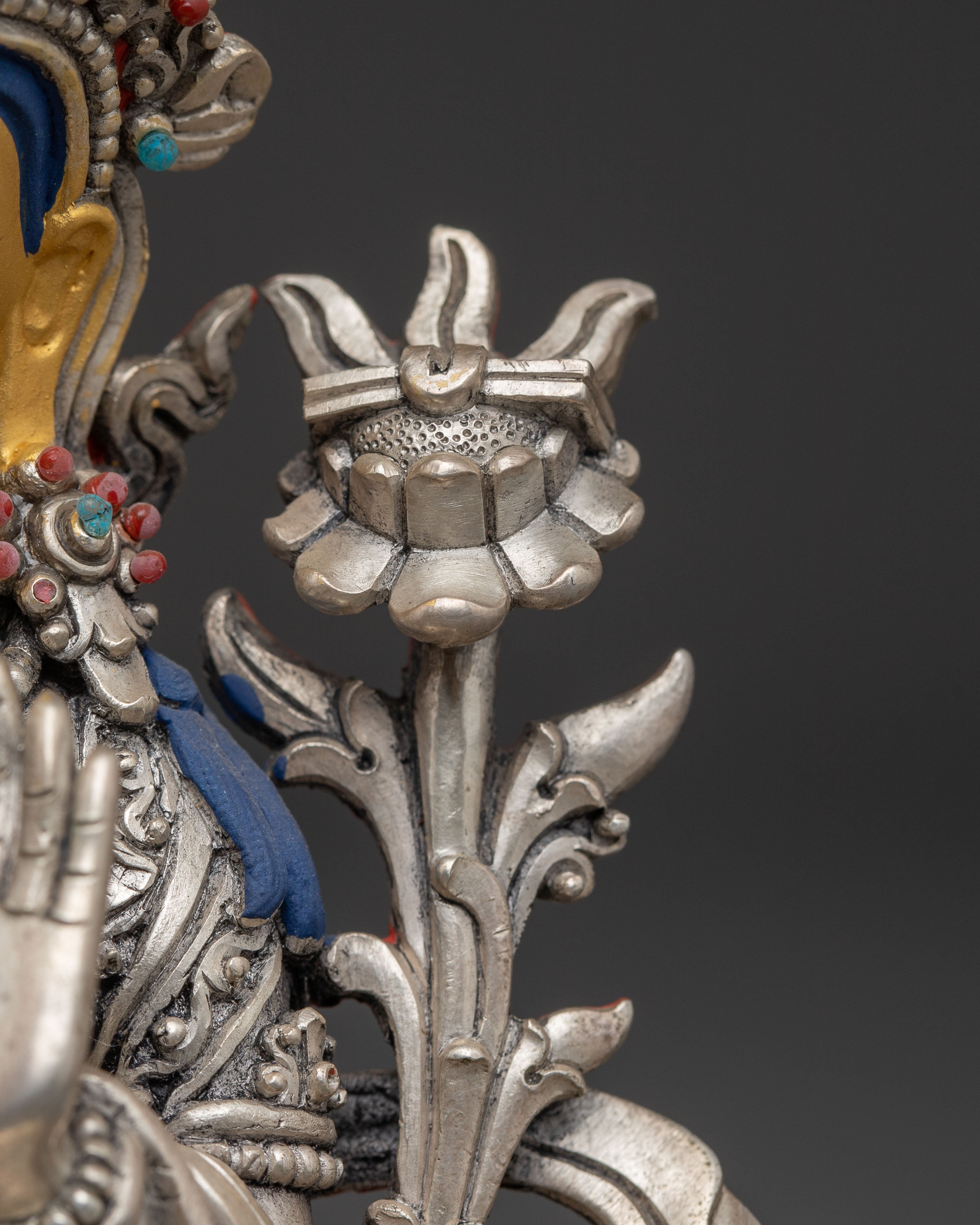 Bodhisattva of Wisdom Manjushri Handmade Statue | Embodiment of Transcendent Insight