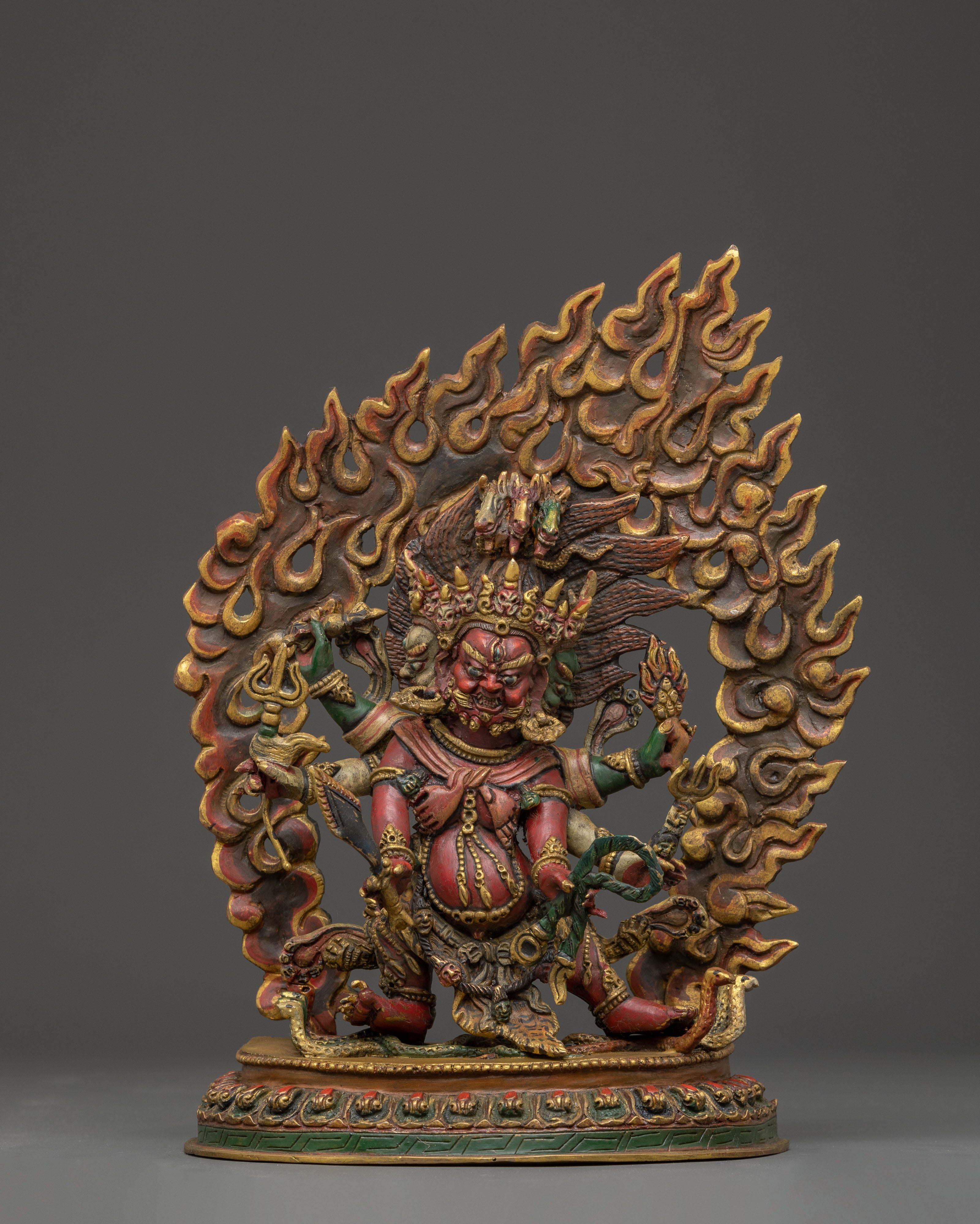 Statue of Hayagriva: Eliminator of Delusion | Tantric Protector Deity