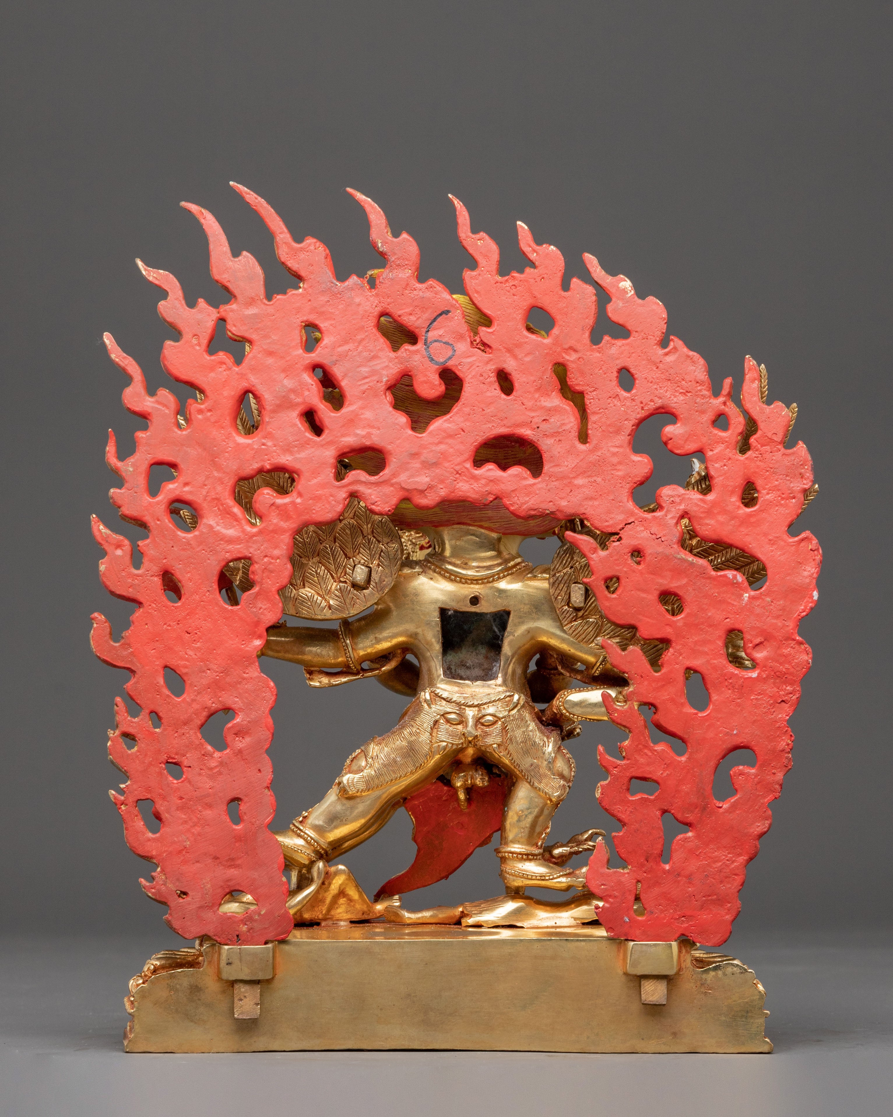 Wrathful Vajrakilaya Statue: Transmutation of Negativity
