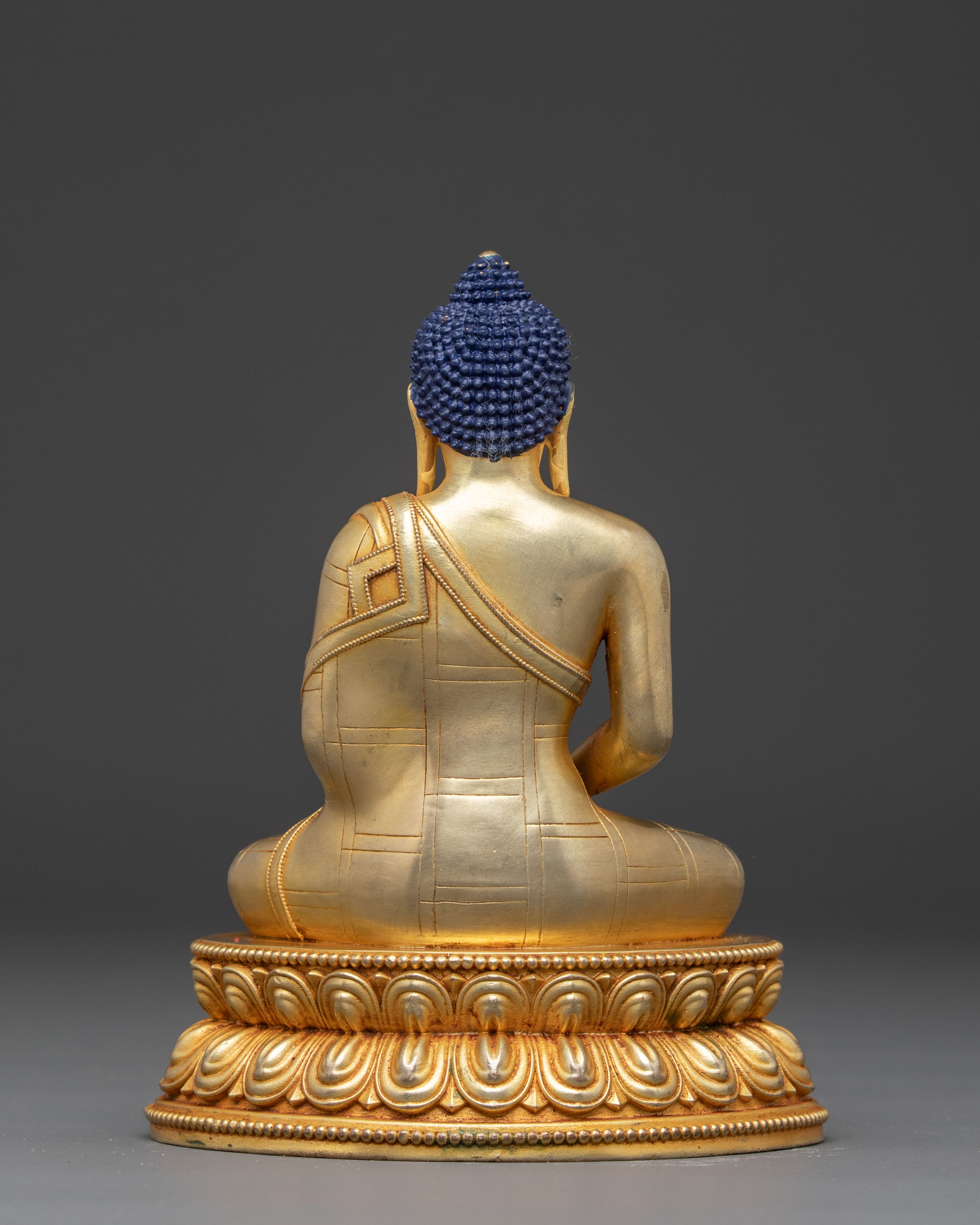Golden Statue of Pure Land Buddha Amitabha | Ruler of the Pure Land