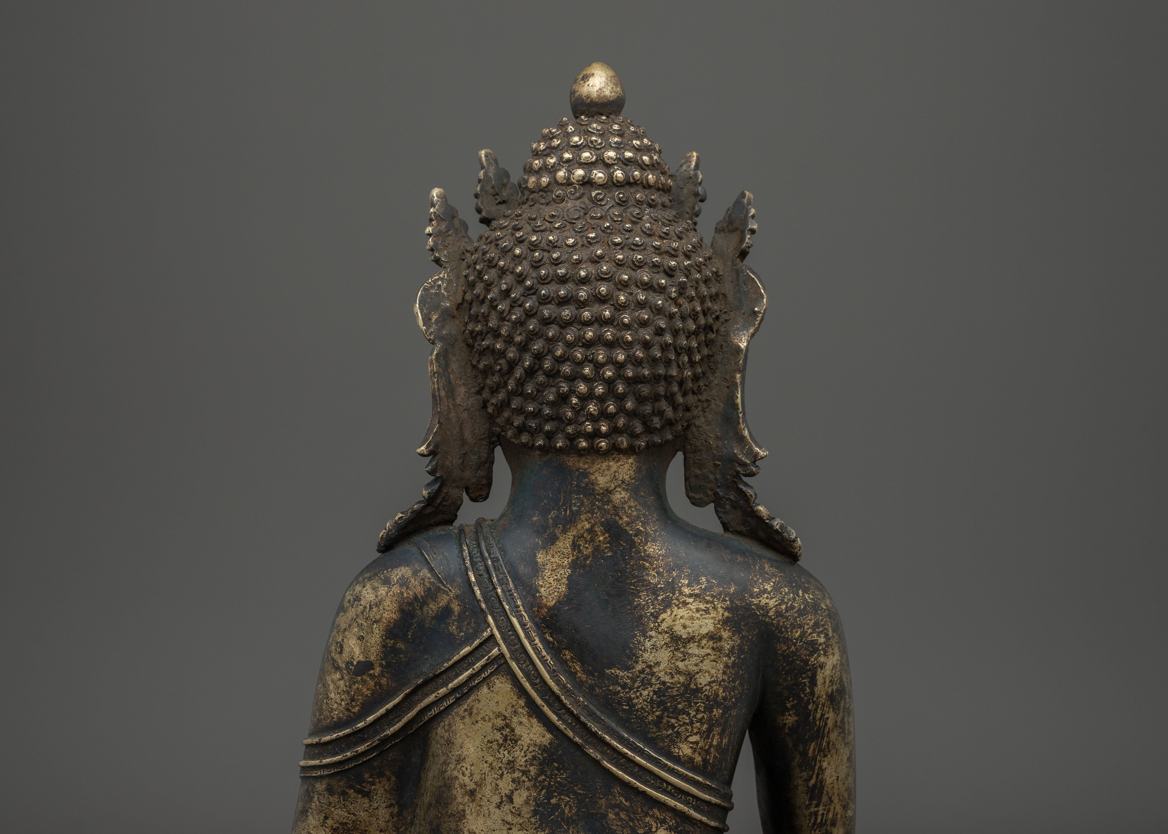 Handmade Statue of Seated Shakyamuni Buddha | Historical Buddha