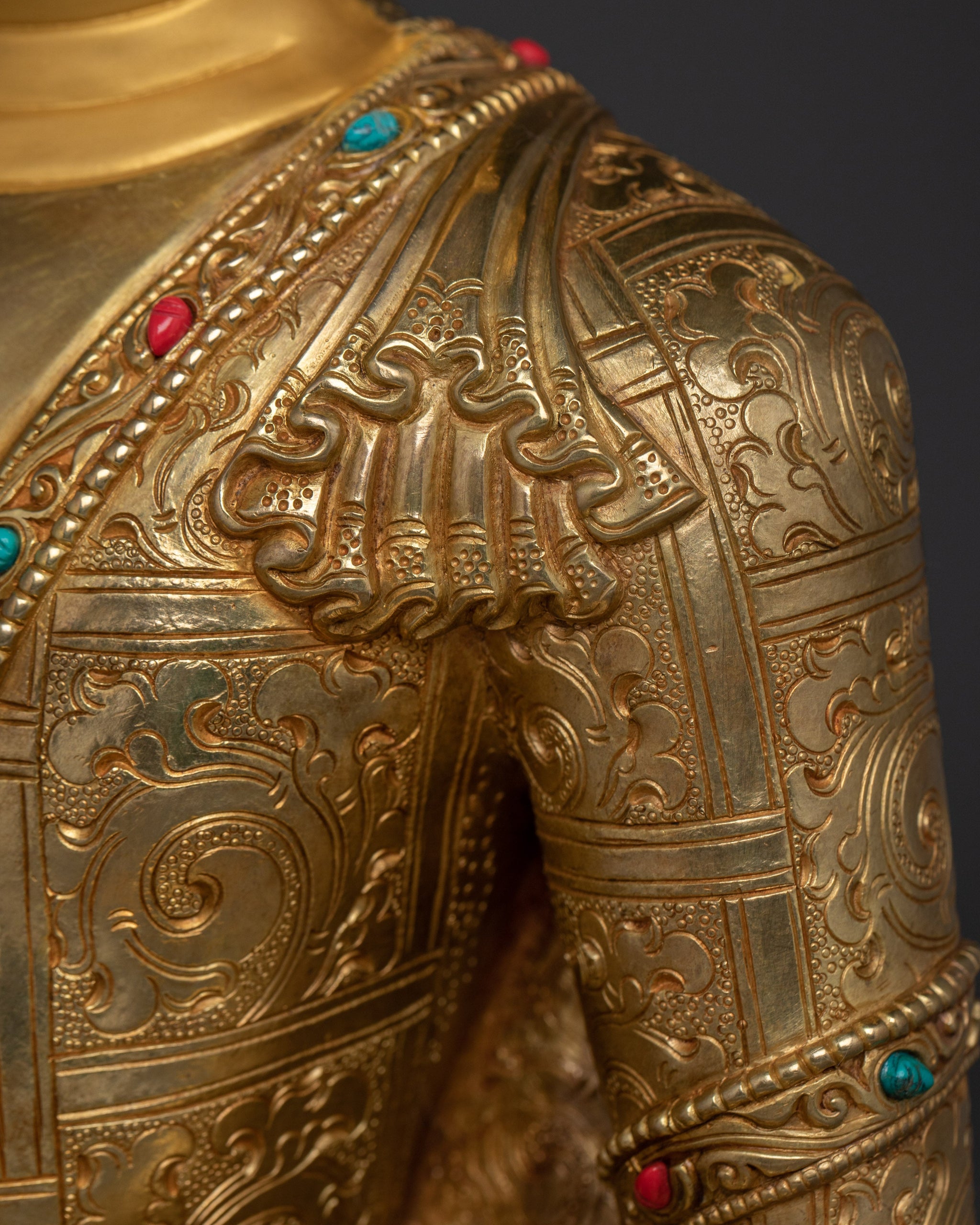 Peaceful Ruler Peaceful Amitabha Buddha Meditation Statue | Ruler of The Pure Land