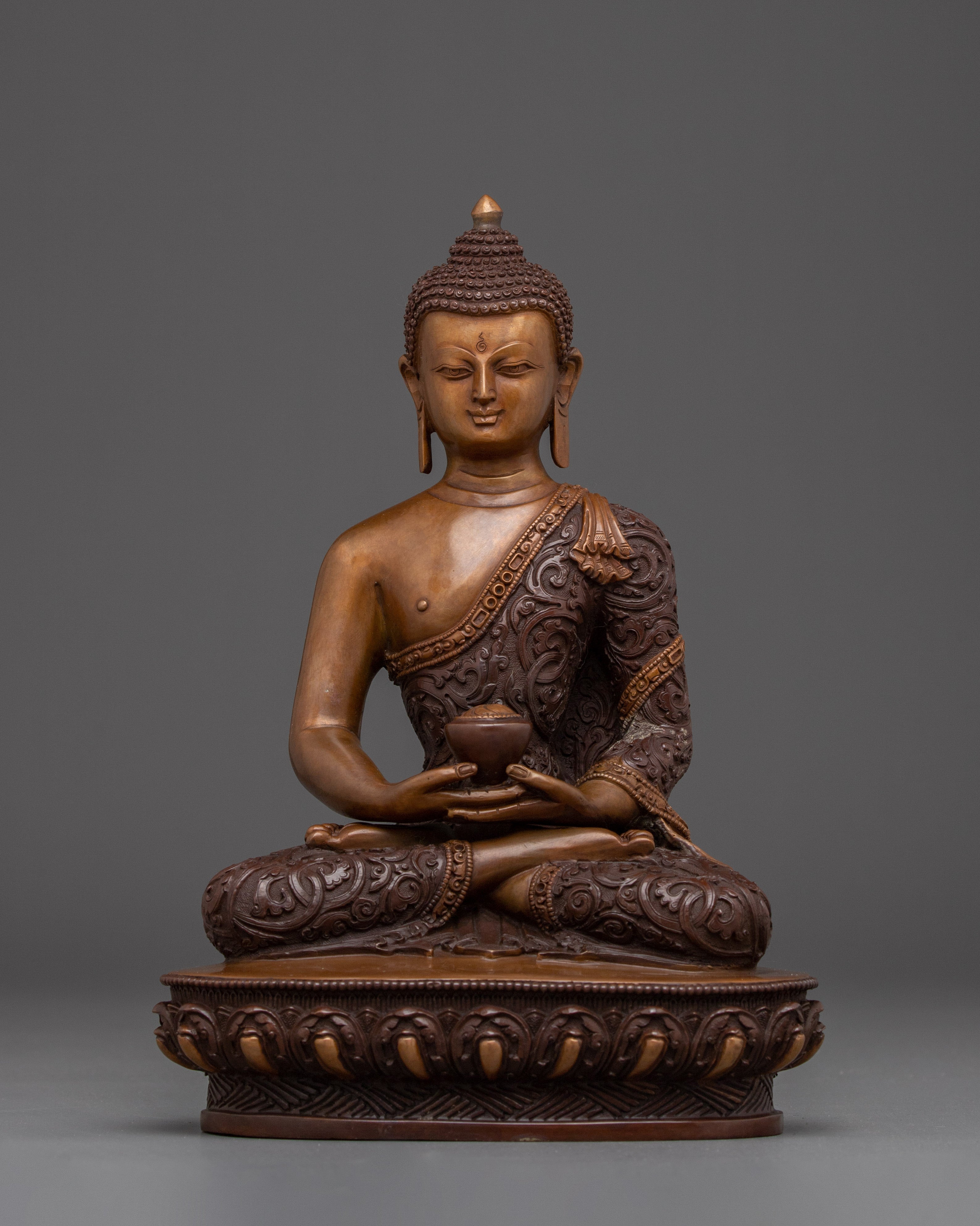 Infinite Light Oxidized Buddha Amitabha Art