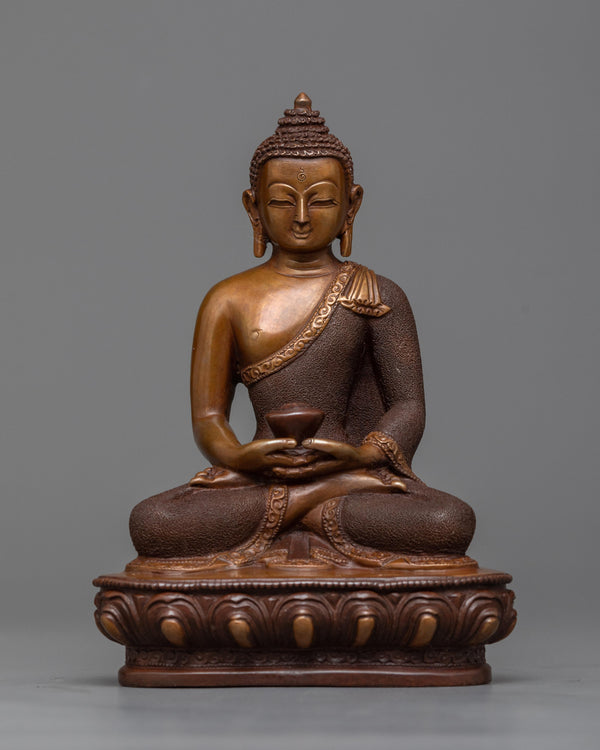 amitabha-buddha-copper sculpture