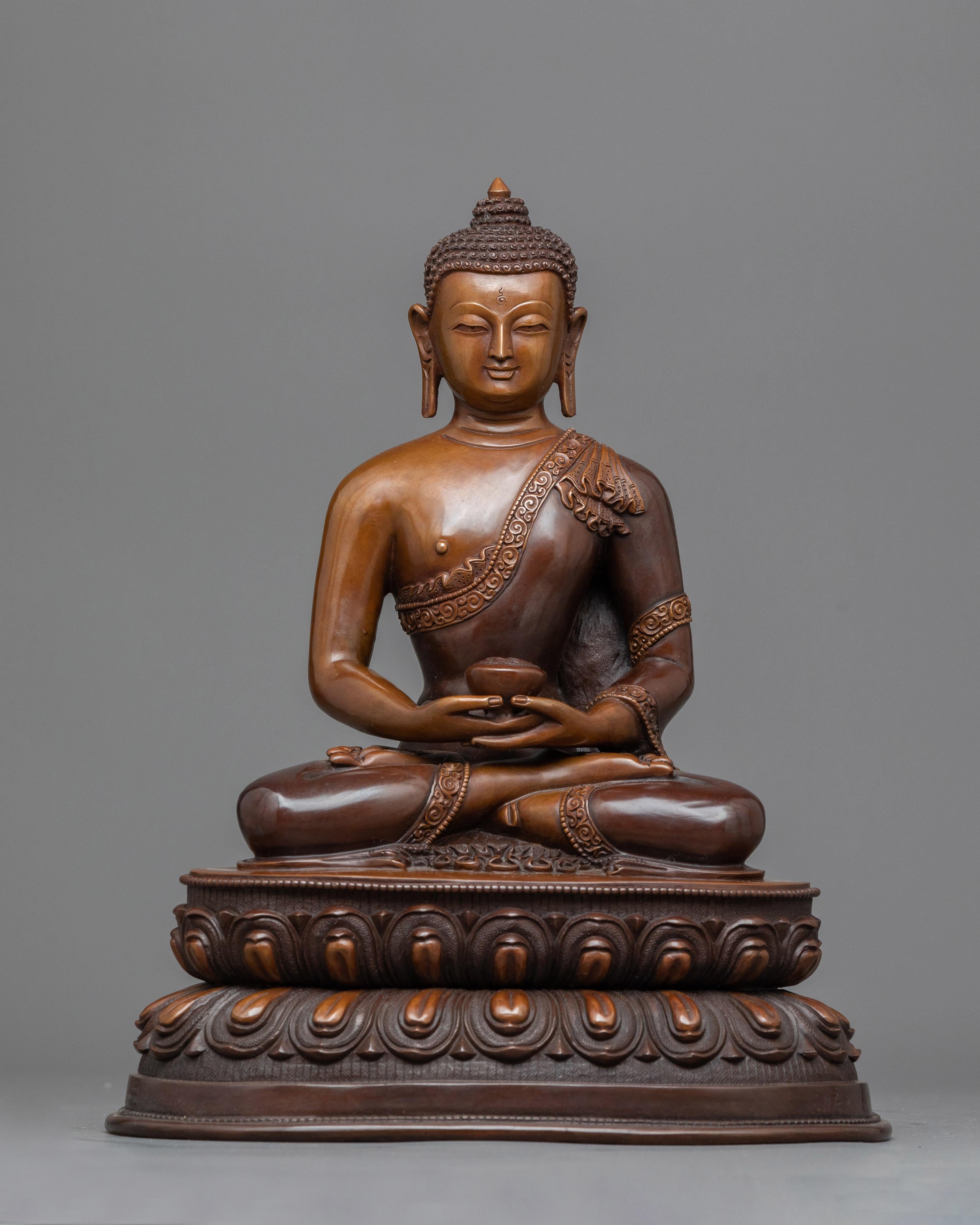 sculpture of amitabha