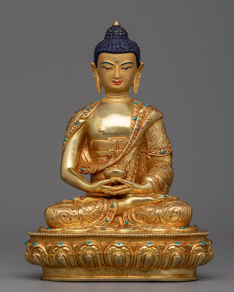 Elevate Your Sanctuary with our Three Buddha Set | Handcrafted Shakyamuni, Amitabha, and Medicine Buddha Sculptures