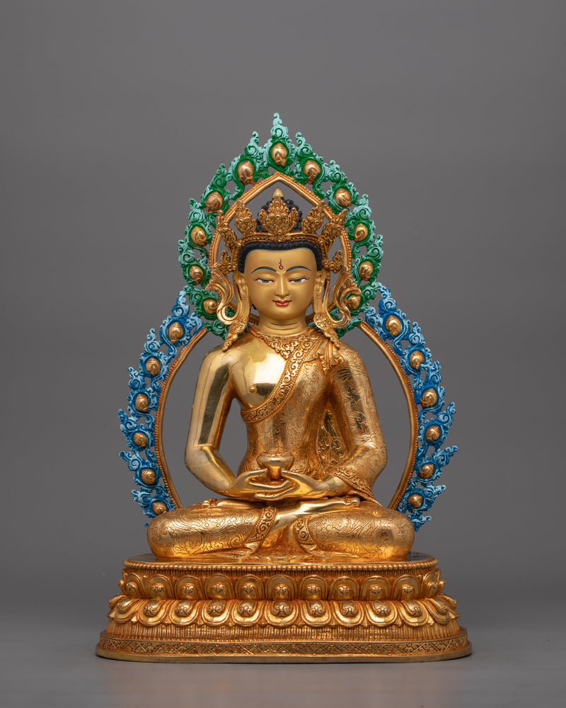 Sacred Amitabha Infinite Light Buddha Statue