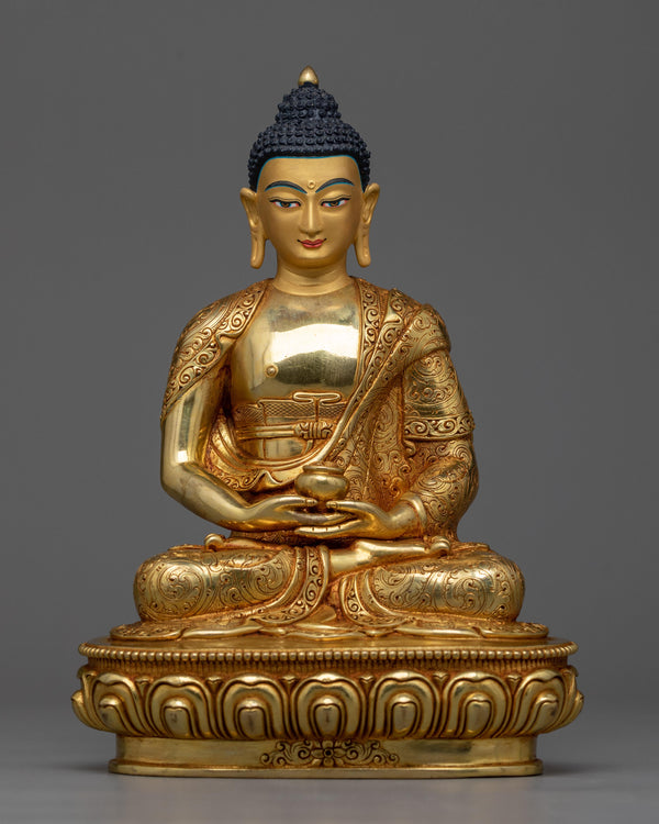 amitabha-buddha-sculpture-for-buddhist-shrine