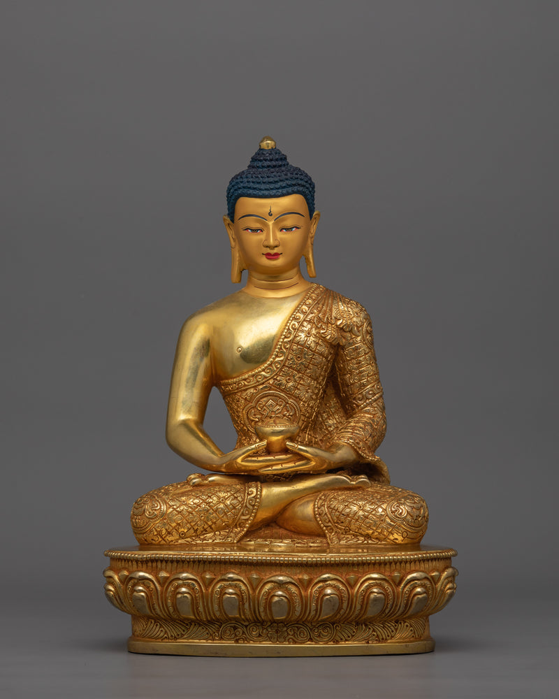Beautiful Gold Gilded Amitabha Buddha | Infinite Light Buddha