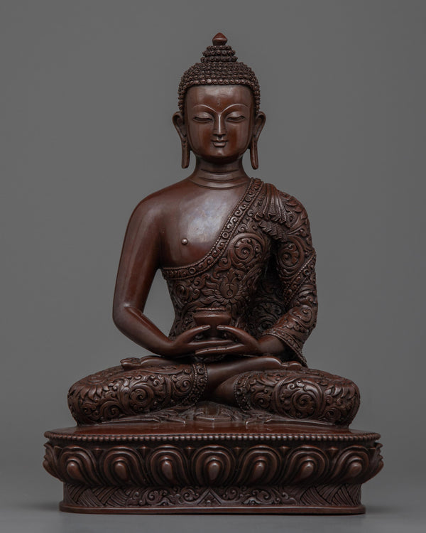 amitabha buddha statue bronze 