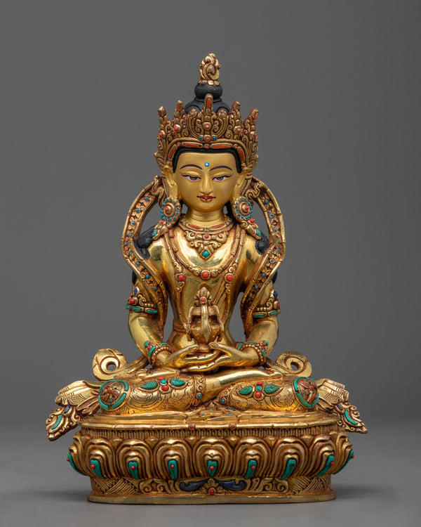 amitayus buddha statue