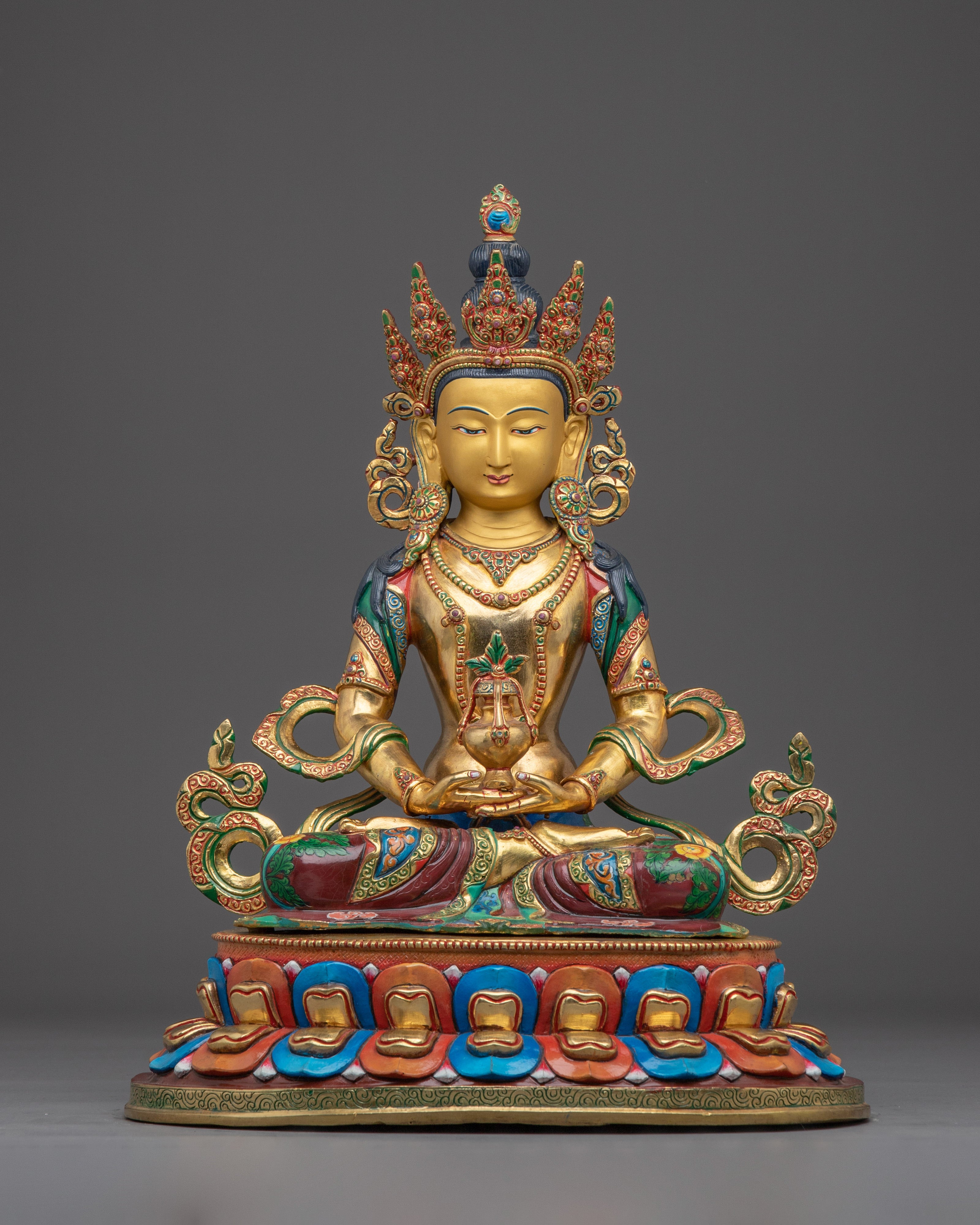 Handmade Amitayus Peaceful Statue