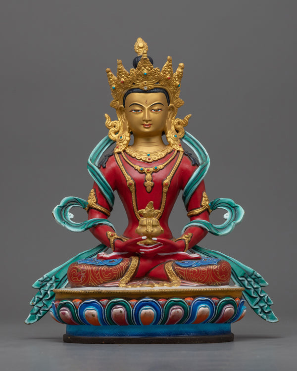 red-amitayus-figurine