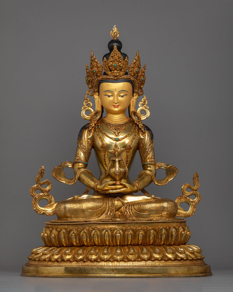 divine amitayus-sculpture