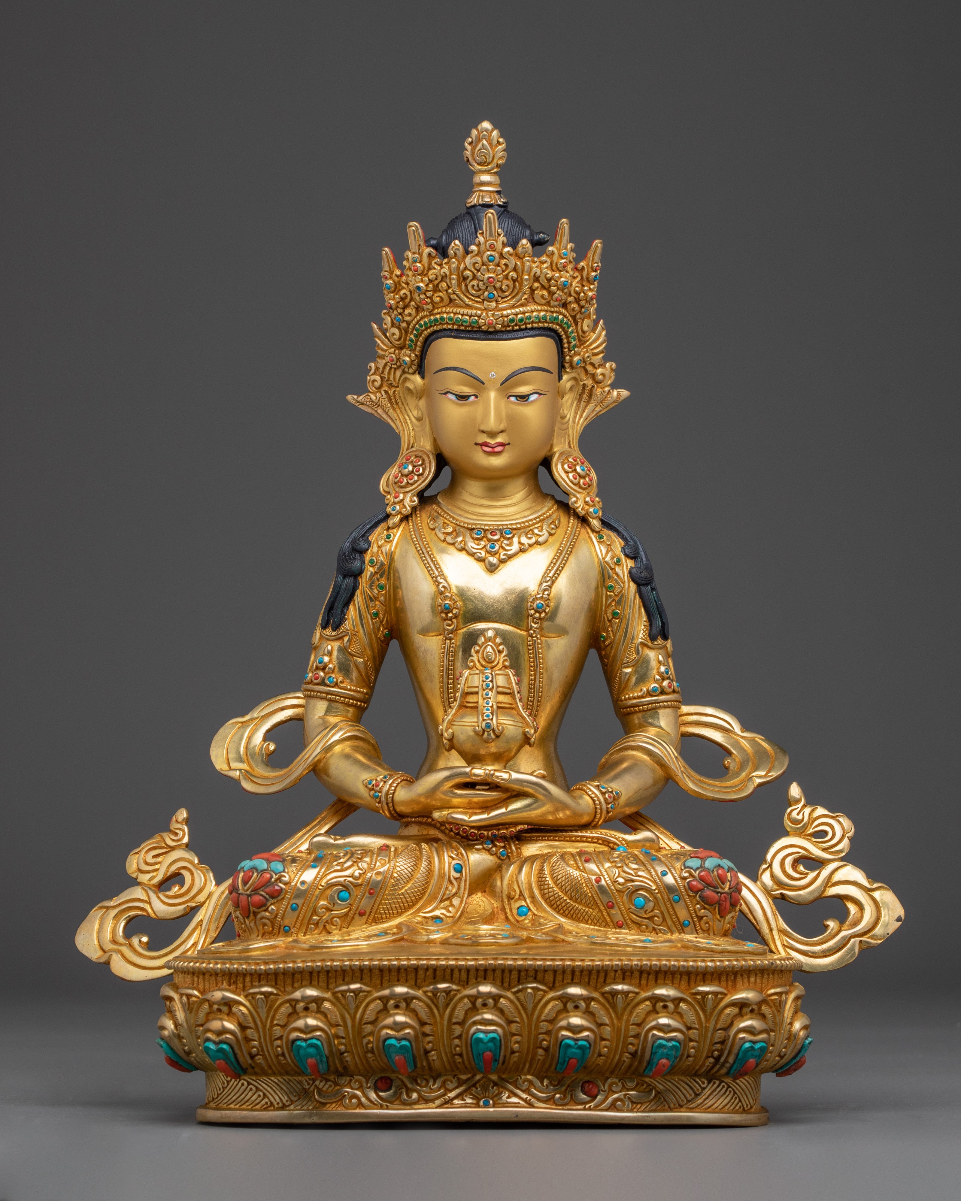 Handmade Amitayus Buddha Statue
