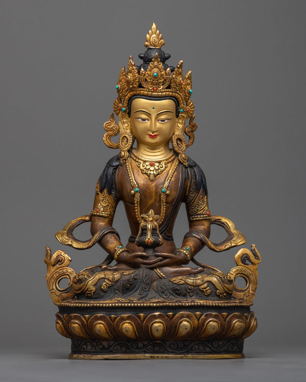 spiritual amitayus statue