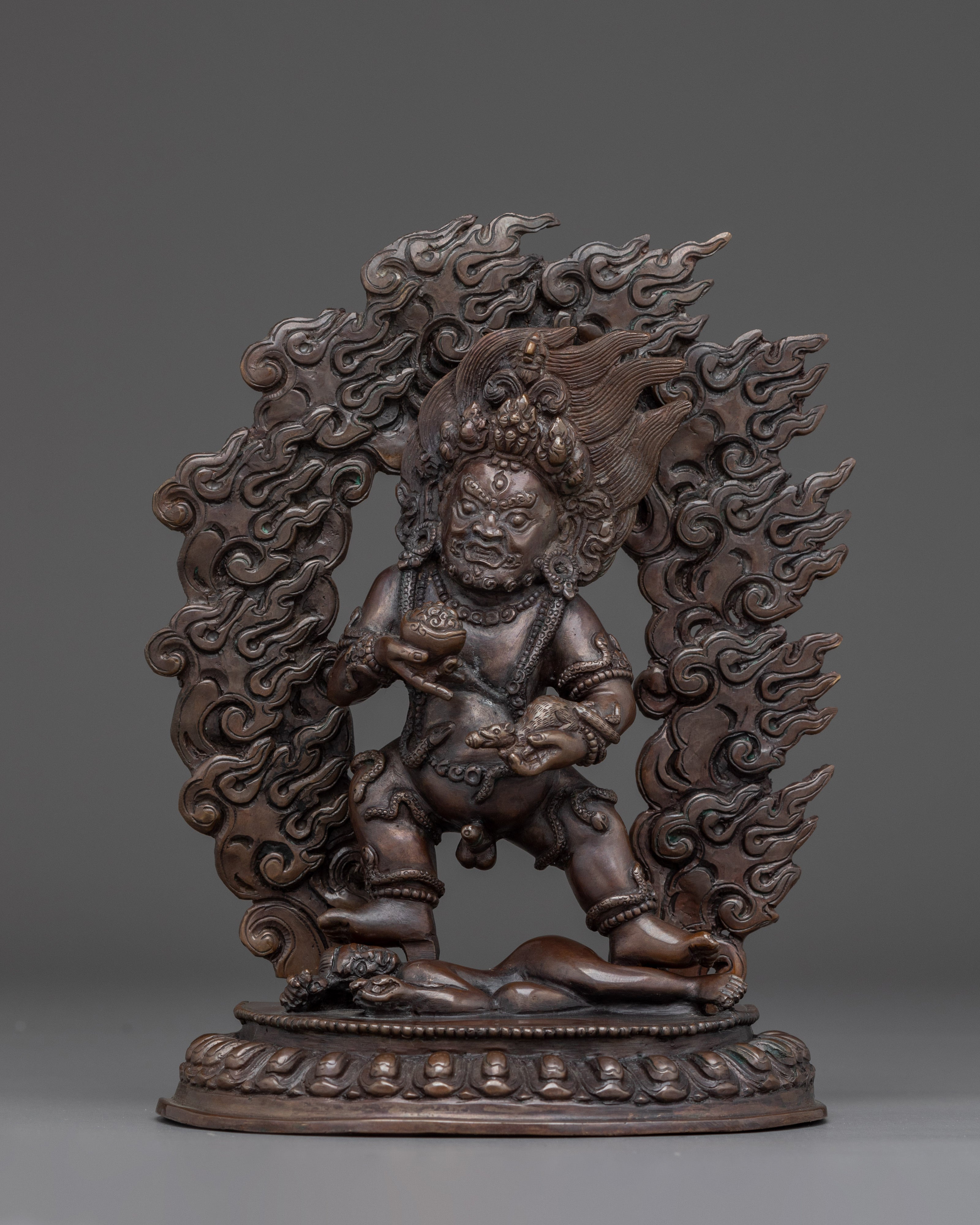 Black Dzambhala Artwork: Himalayan Artwork 