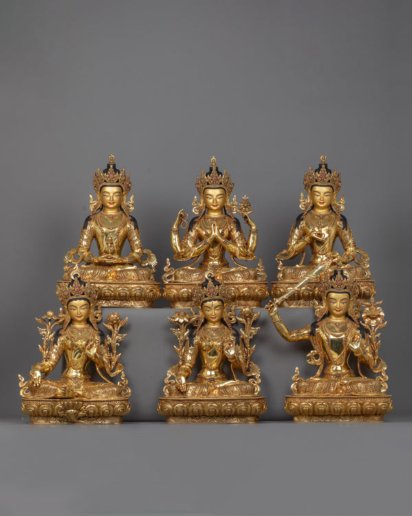 six bodhisattva set