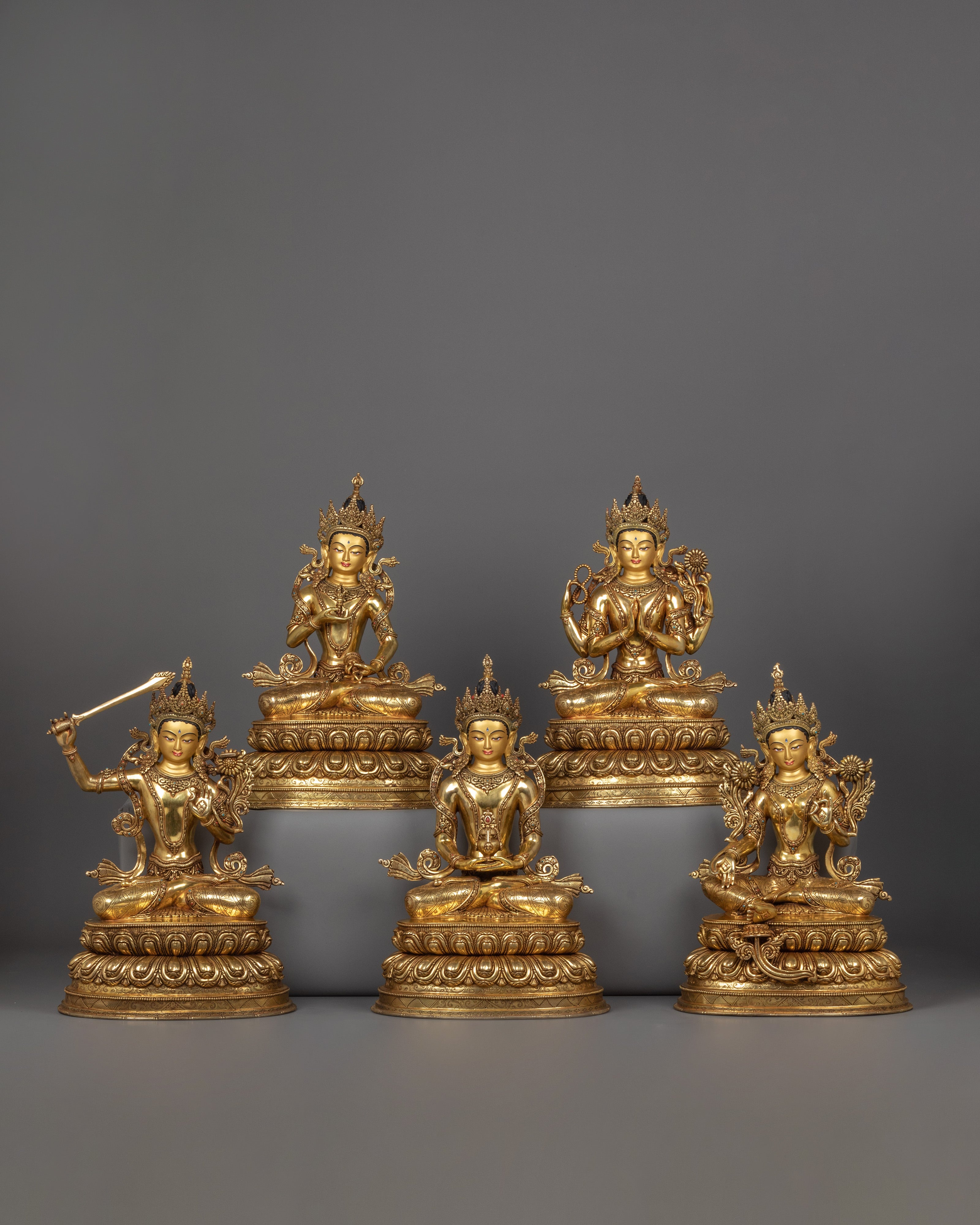 Beautiful Five Bodhisattva Set 