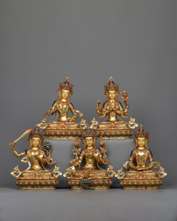 five bodhisattva set