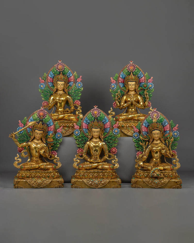 statue-set-of-bodhisattva