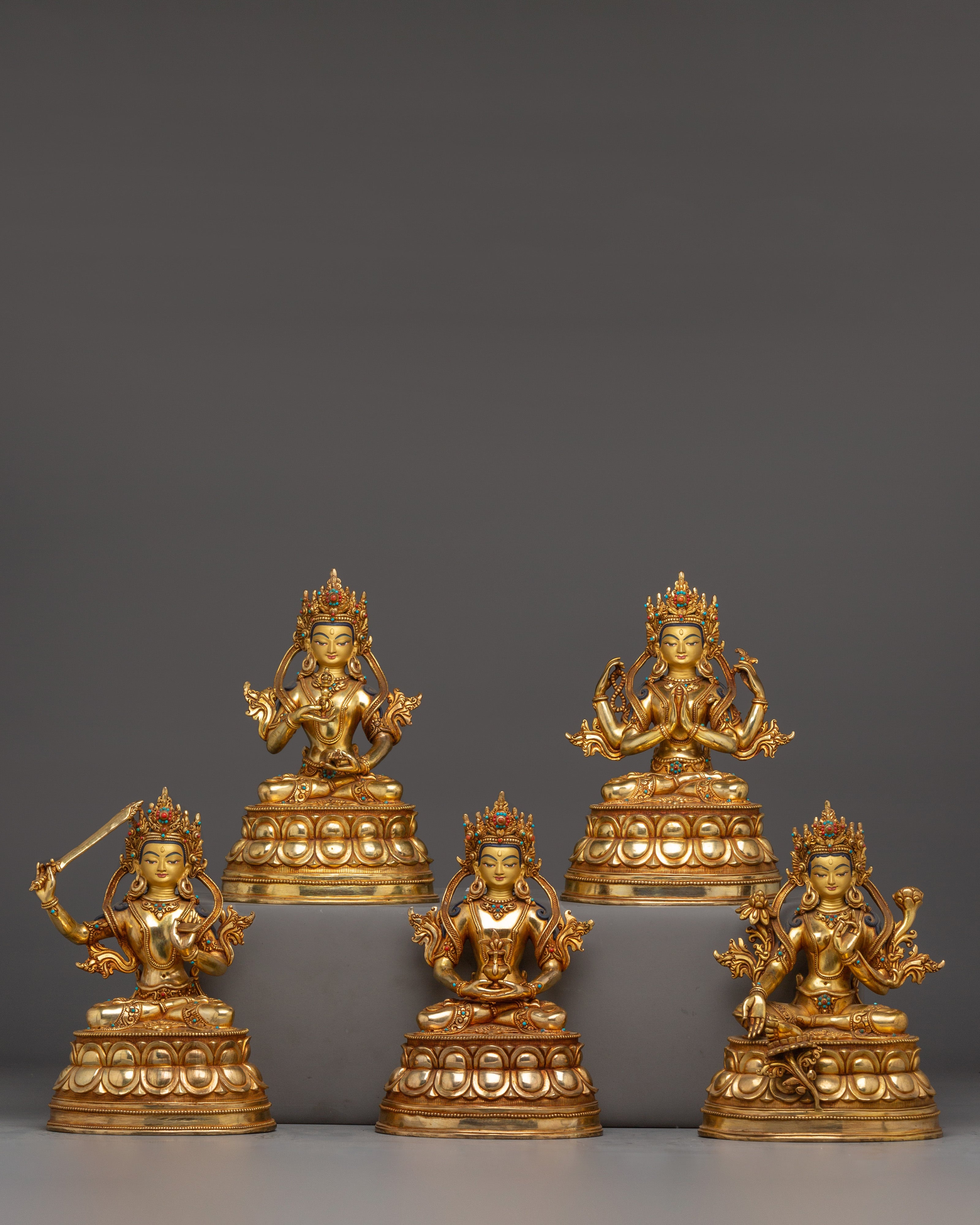sculpture-of-bodhisattva-set