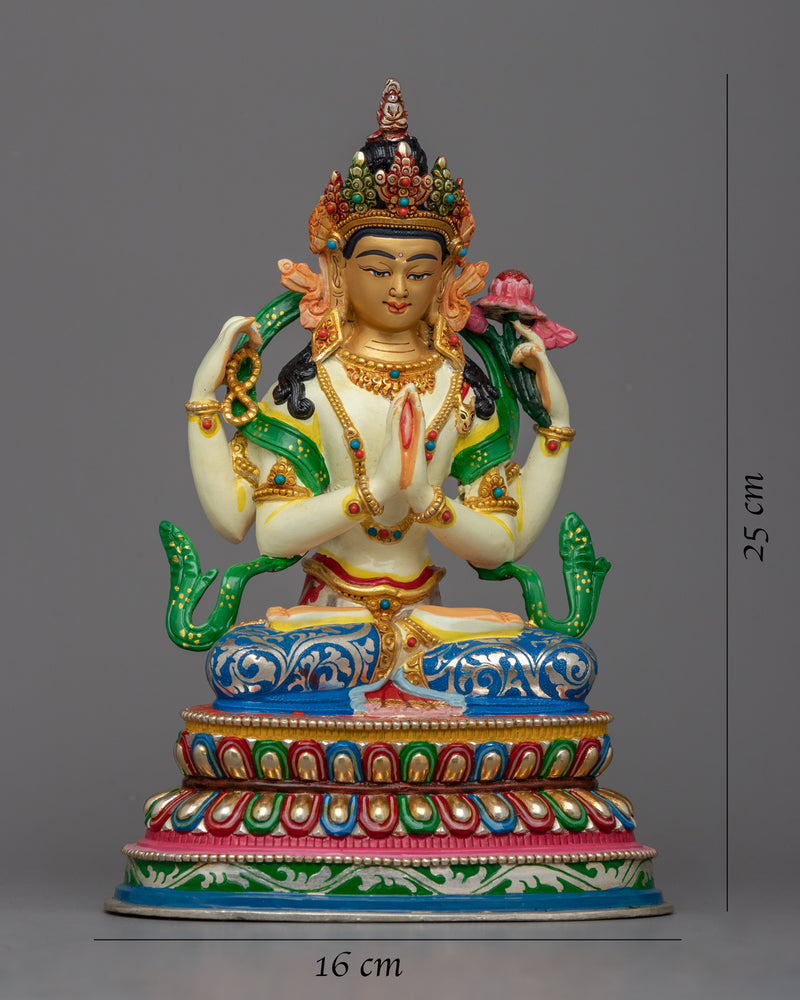 Guanyin Bodhisattva Statue "Chenrezig" | Unveil Compassion in Your Home