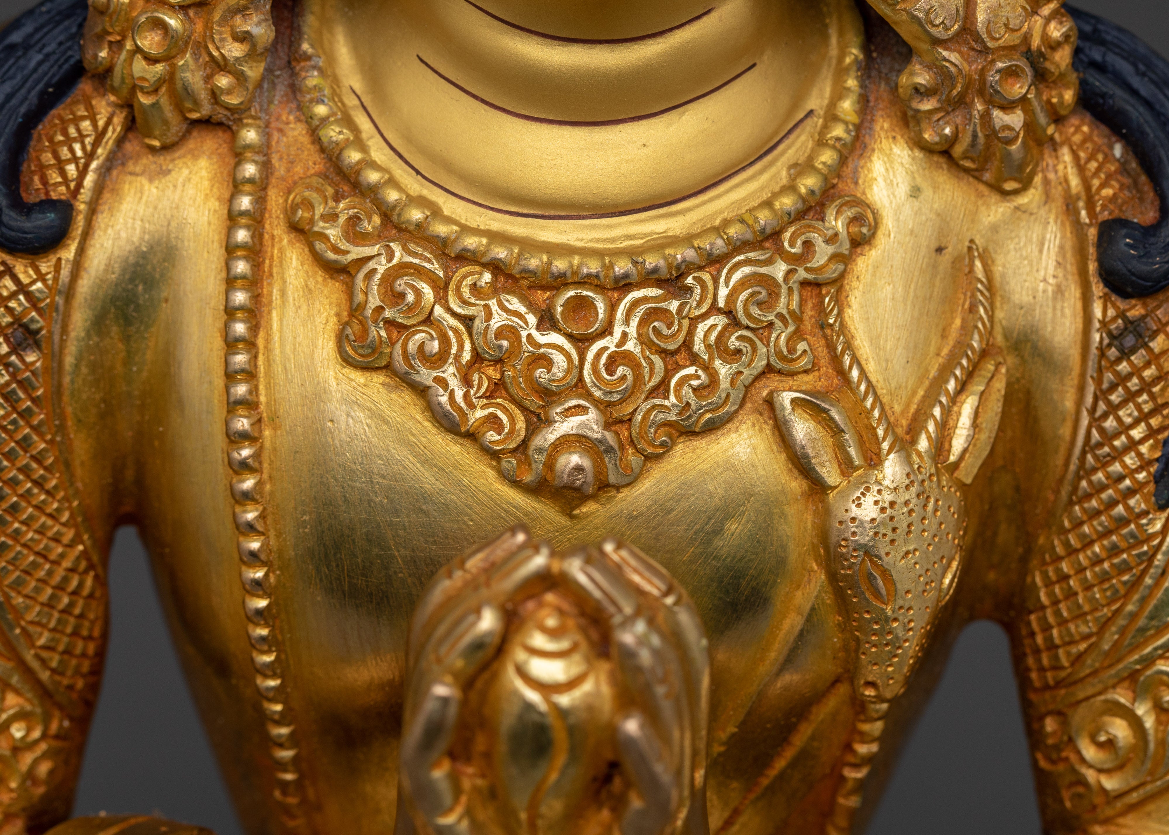 Chenrezig Tibetan Buddhist Deity Sculpture | Emblem of Divine Compassion