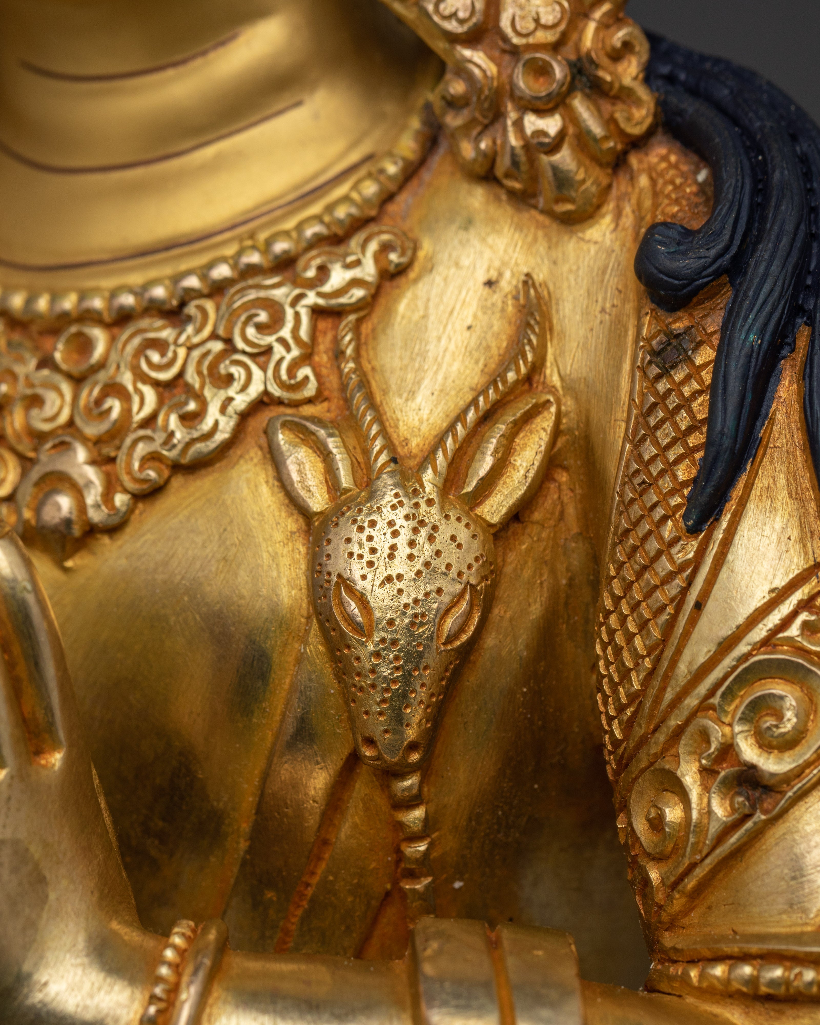 Chenrezig Tibetan Buddhist Deity Sculpture | Emblem of Divine Compassion