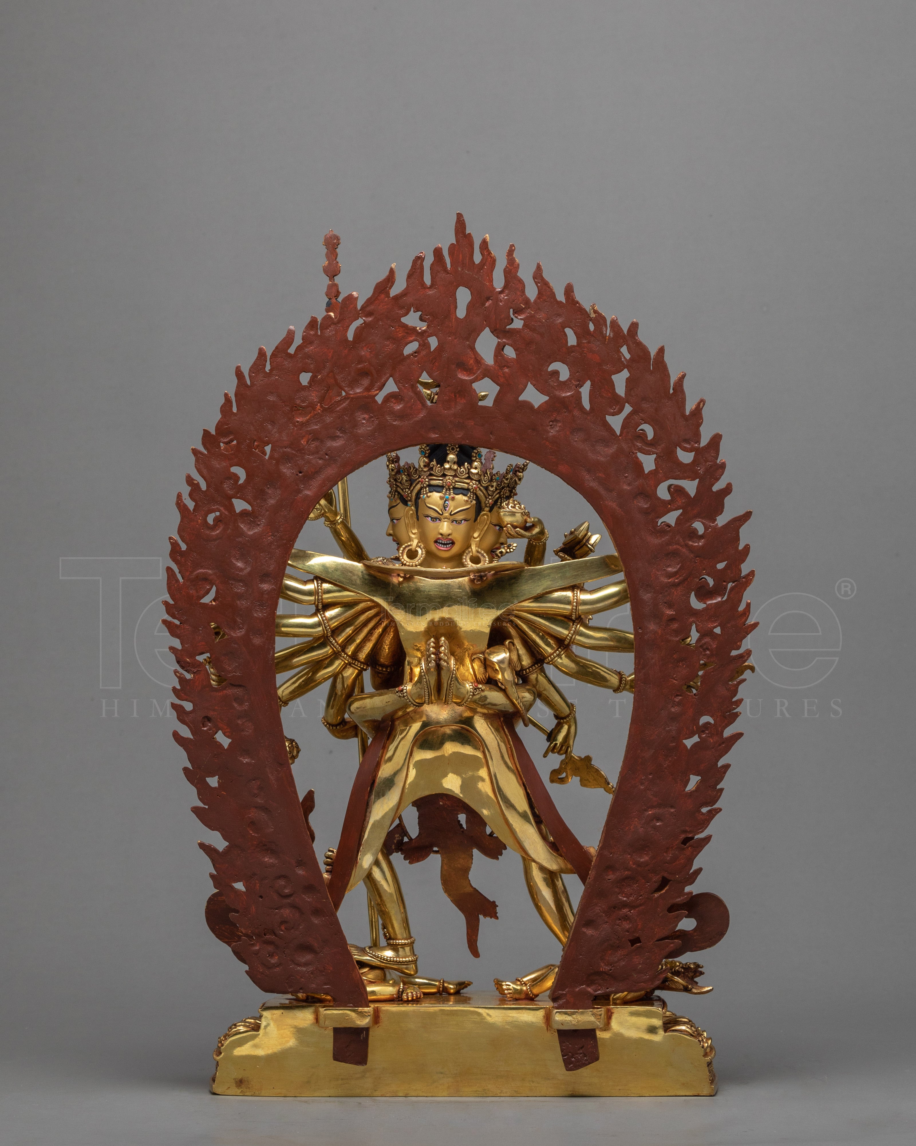Chakrasamvara in Union Statue | Fine Sculpture Art | Vajravarahi