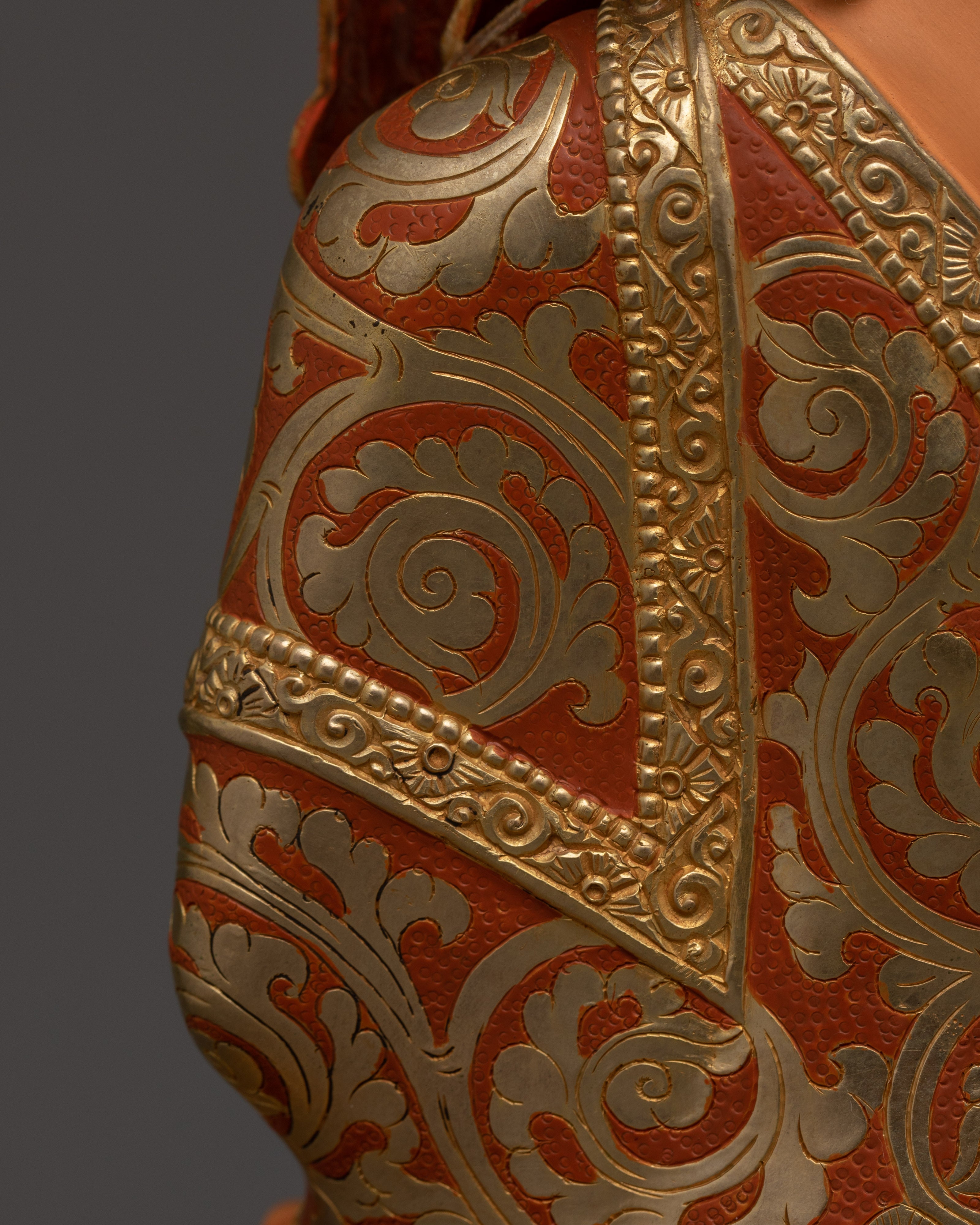 Majestic Representation of Tranquil Crown Shakyamuni Buddha | Buddha’s Royal Grace