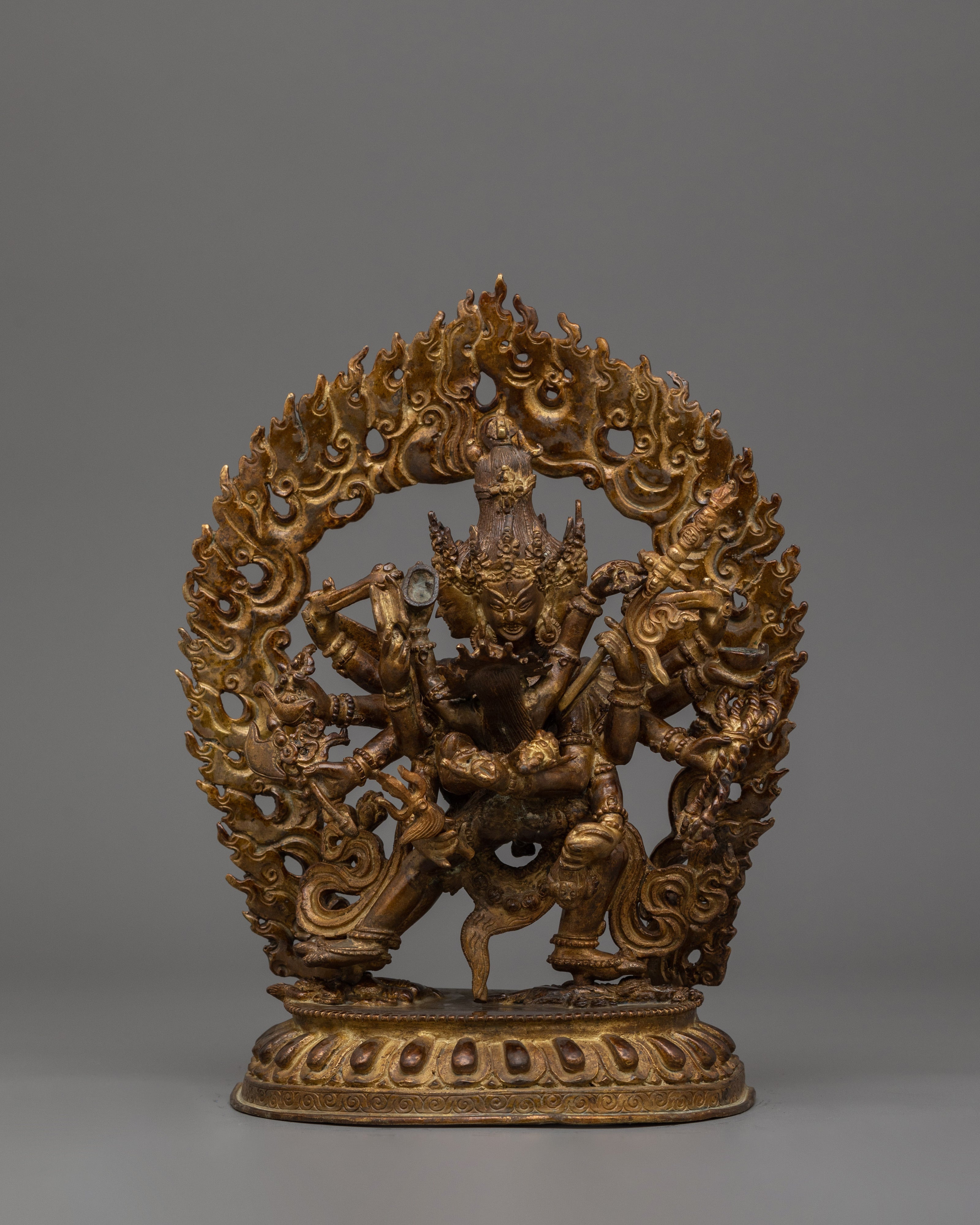 Chakrasambhara With Consort Statue