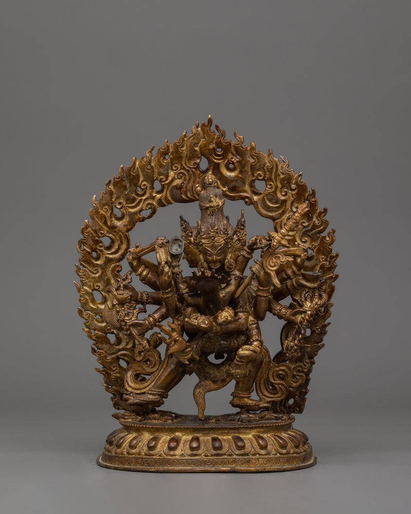 Chakrasambhara With Consort Statue