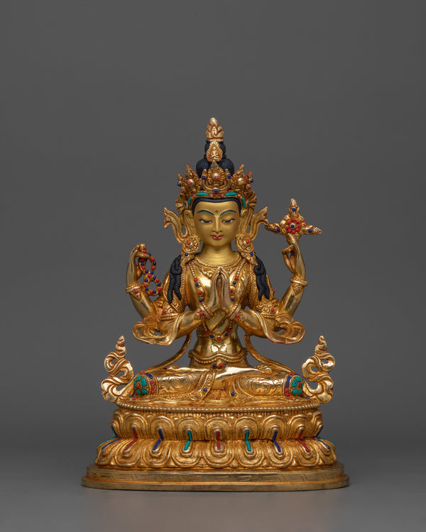 handmade-sculpture-of-chenresig