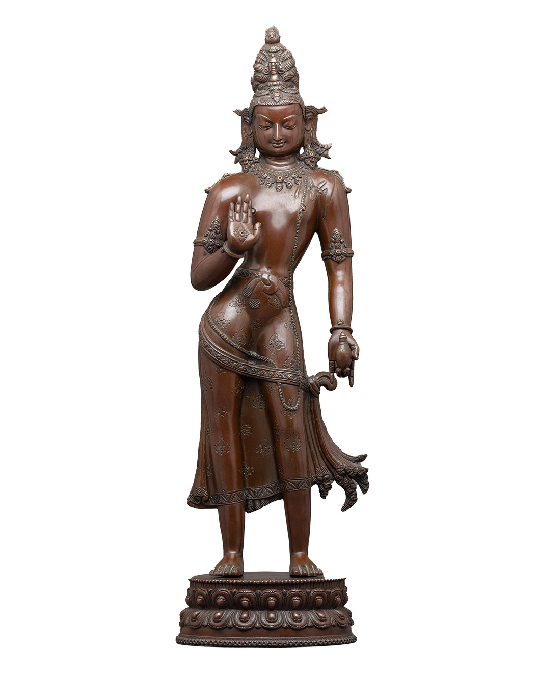 Standing Bodhisattva Maitreya