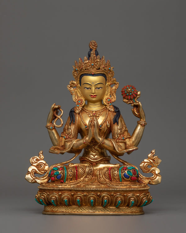himalayan-sculpture-of-chenrezig