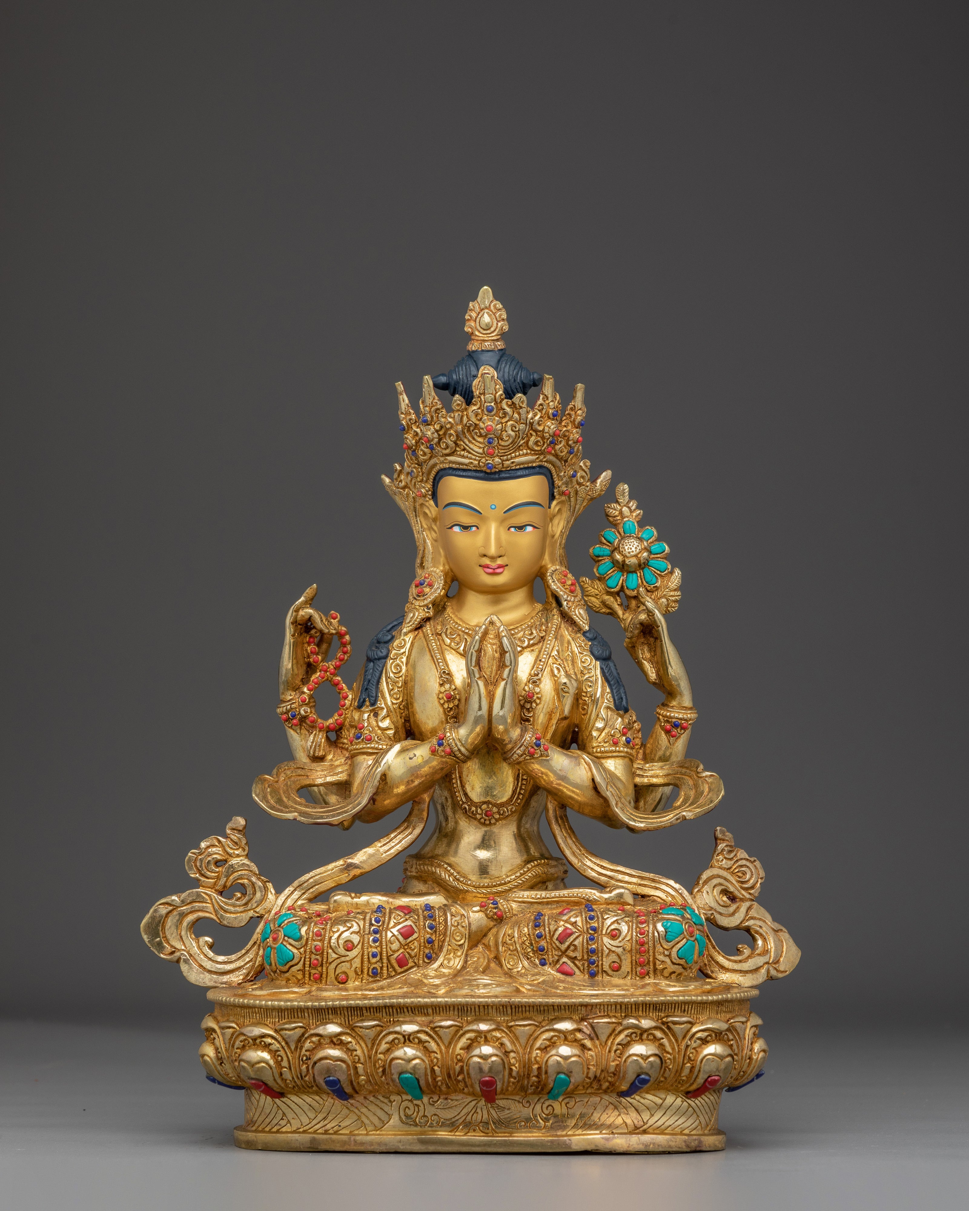 compassion-deity-avalokiteshvara-sculpture