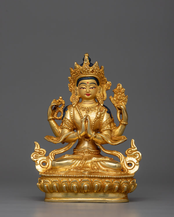 tibetan-buddhism-chenrezig-sculpture