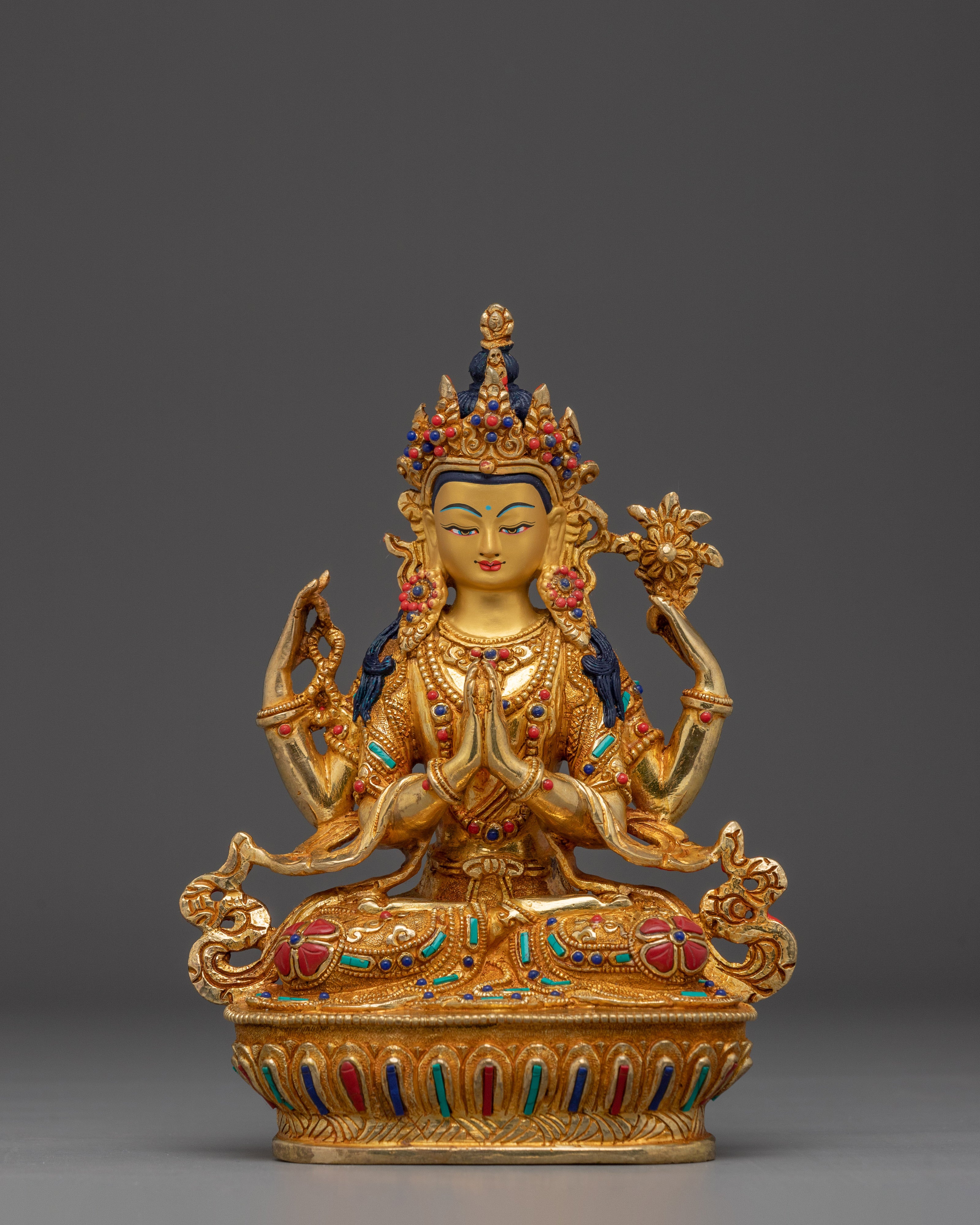 Peaceful Compassionate Chenrezig Art