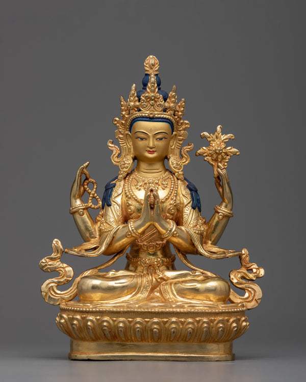 Chenrezig Avalokiteśvara Statue 