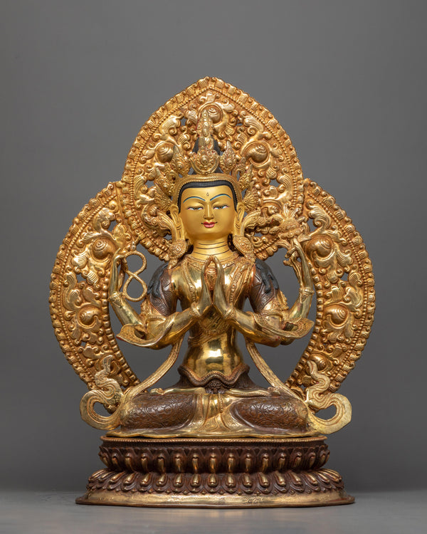 chenrezig-bodhisattva idol