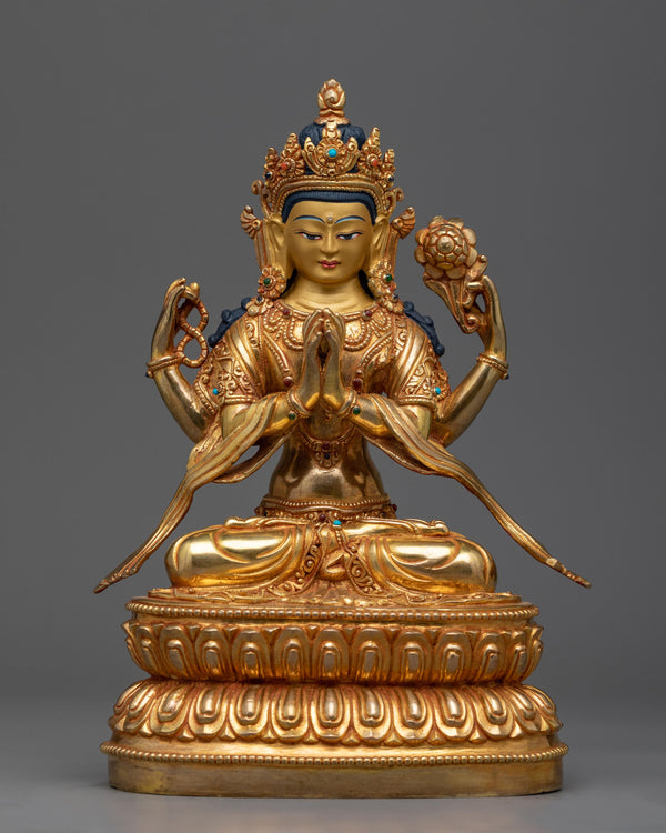 Lokesvara Buddha Statue