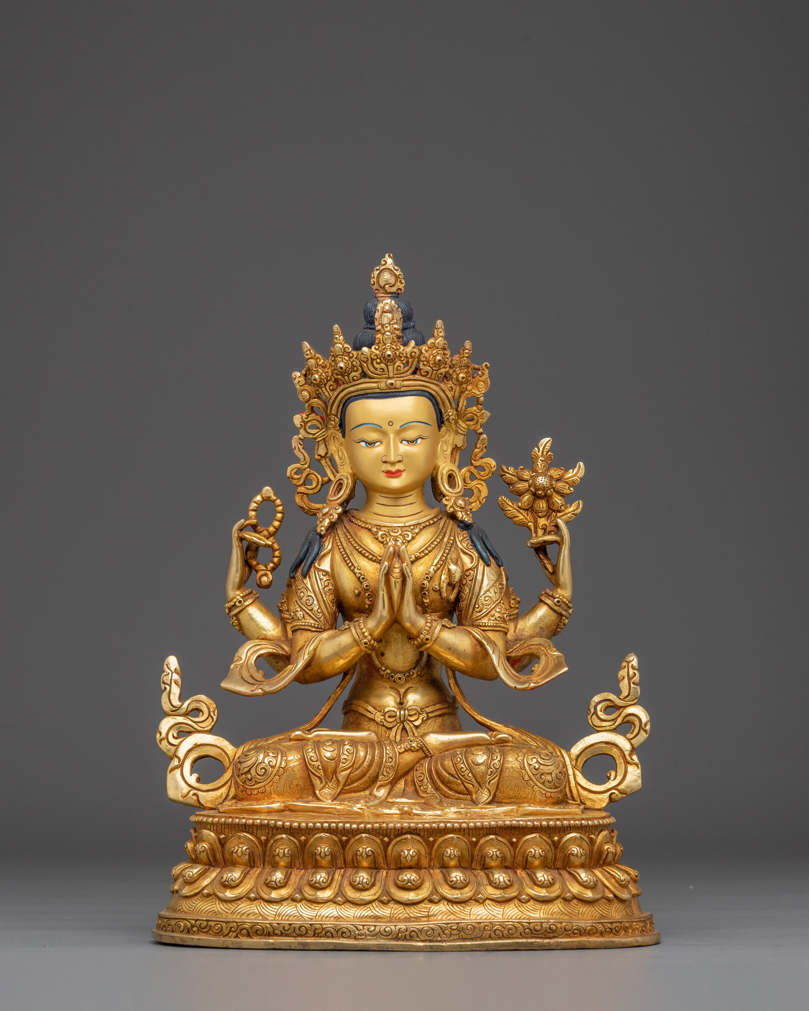 Chenrezig Gold Gilding & Compassionate Energy