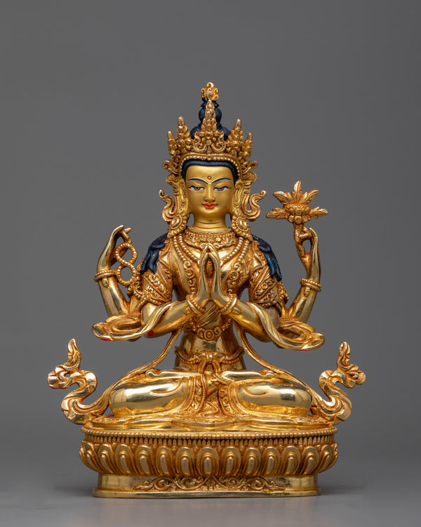 Chenrezig Compassionate Buddha Statue