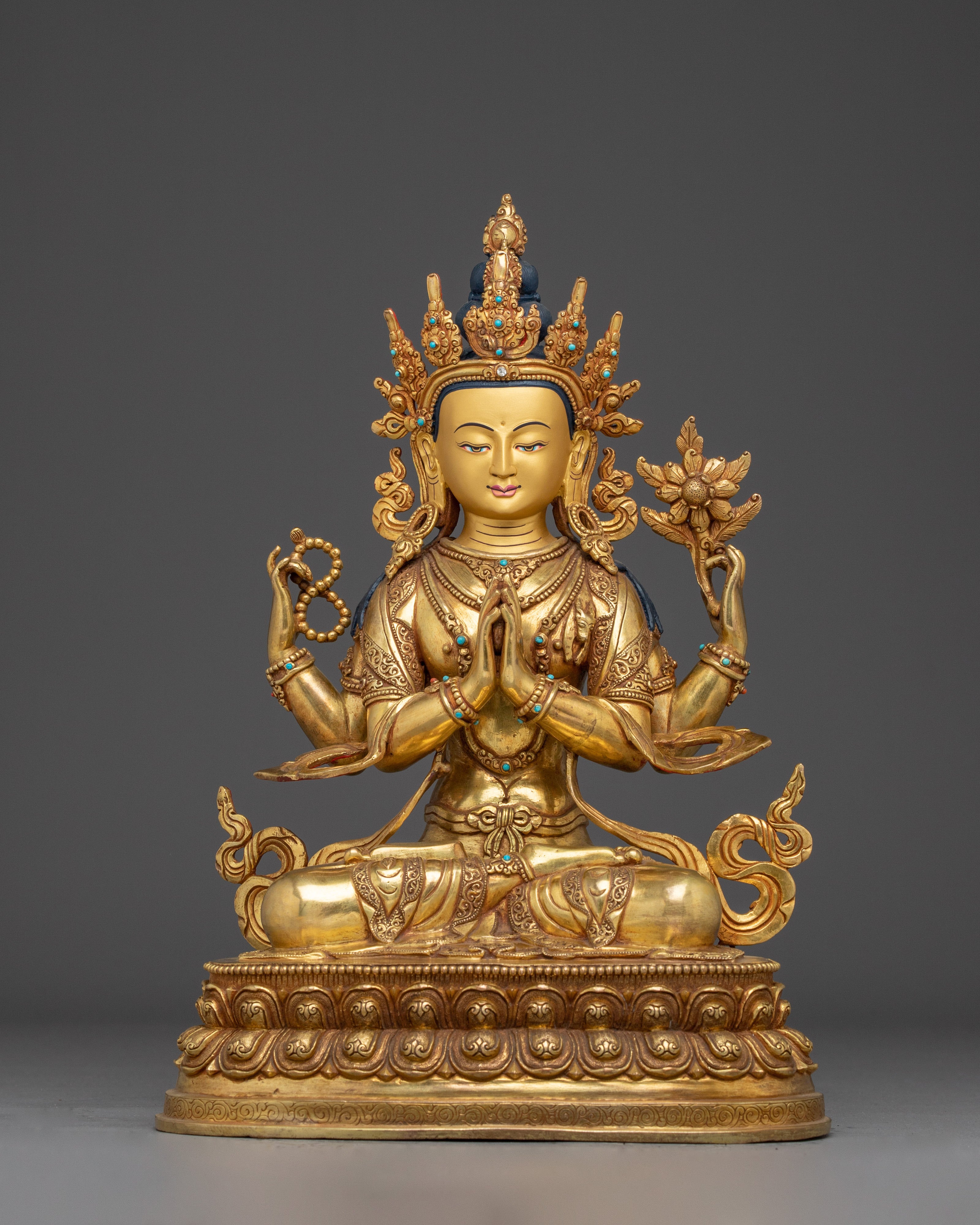 Protective Bodhisattva Chenrezig Art