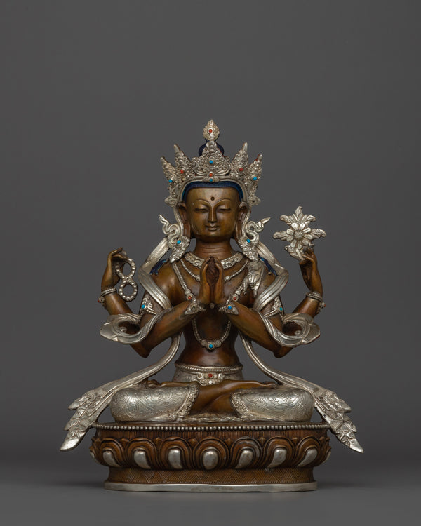 figurine-of-compassionate-deity-chenrezig